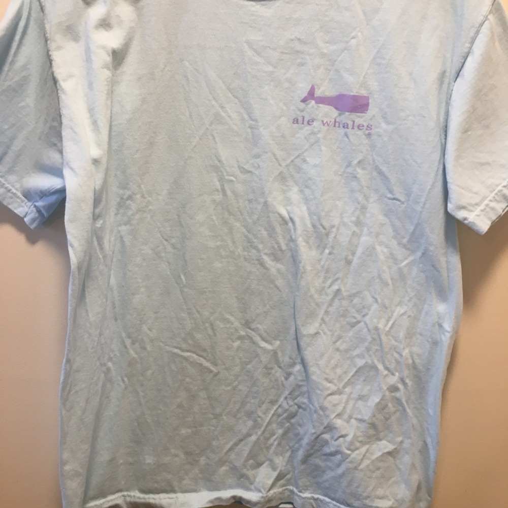 Comfort Colors Ale Whales Medium Shirt